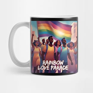 Pride Month -  Rainbow Love Mug